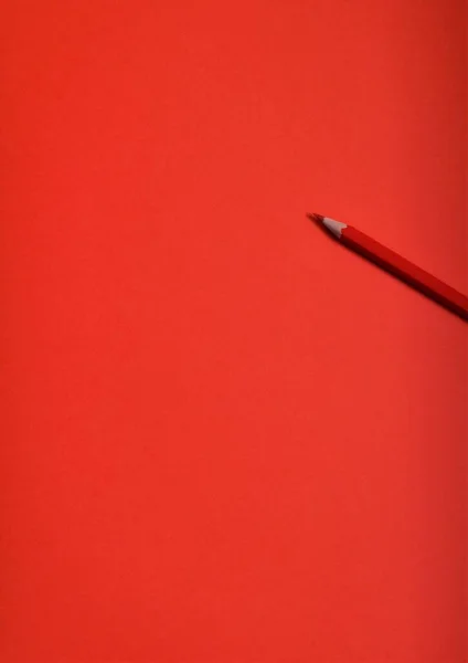 Ein Bleistift Auf Dem Desktop — Stockfoto