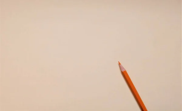 One Pencil Desktop — Stock Photo, Image