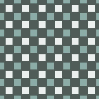 Vektör yeşil ve beyaz renkli ekose veya pürüzsüz desen arkaplanını kontrol et