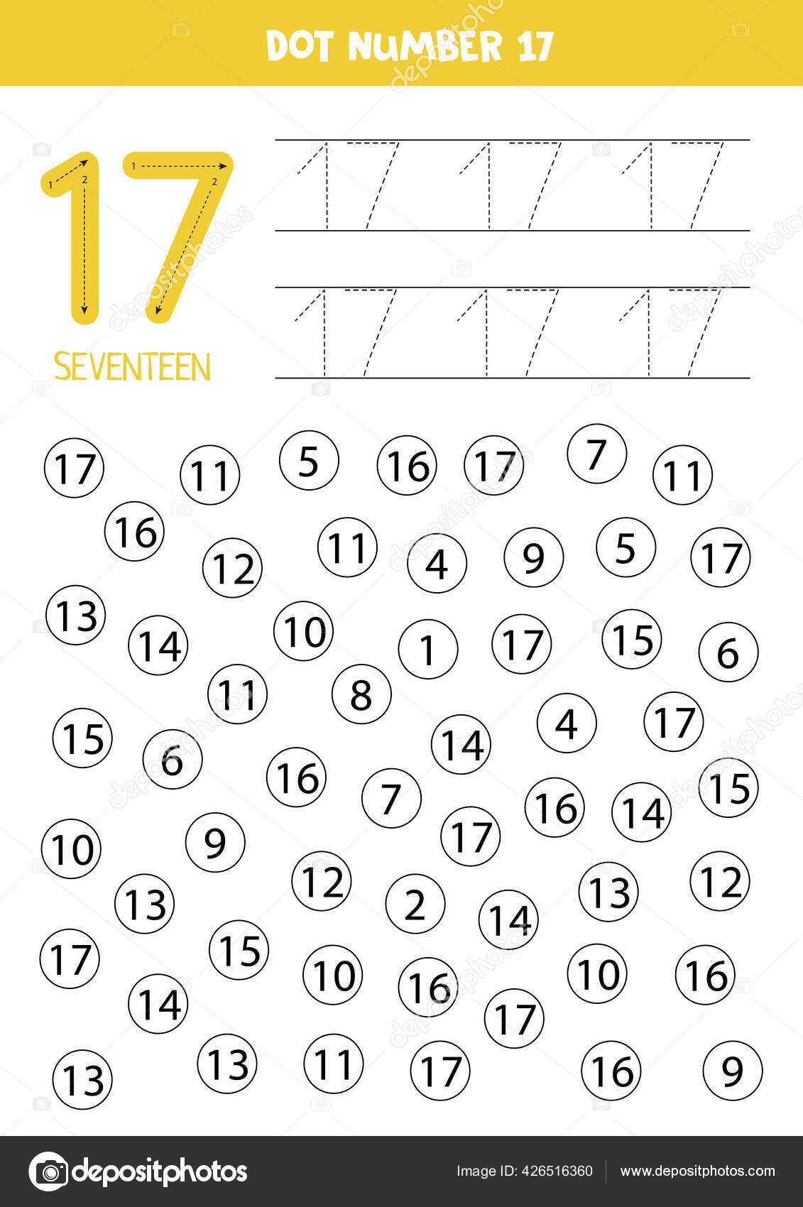 子供と一緒に数字を学ぶ 17番 すべての数を17にする 子供のための数学ゲーム ストックベクター C Milya24 子供と一緒に数字を学ぶ 17番 すべての数を17にする 子供のための数学ゲーム ストックベクター C Milya24
