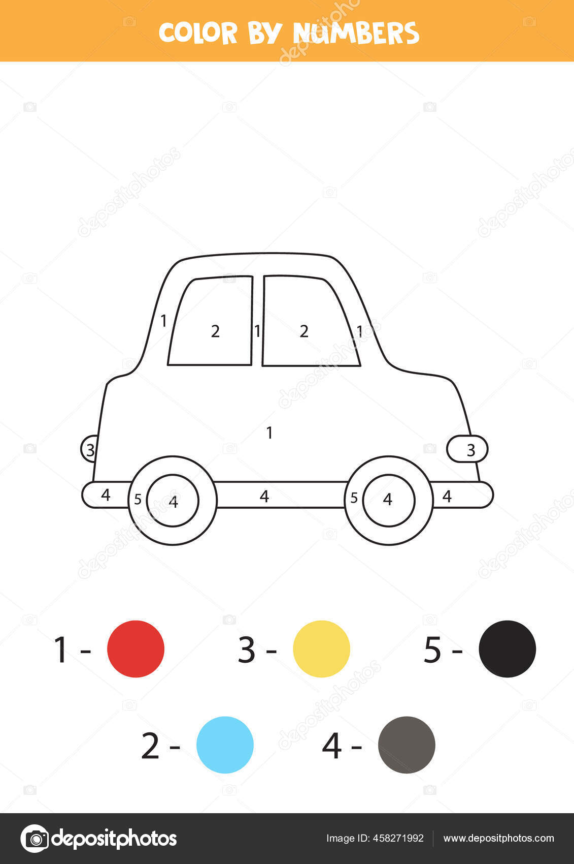 Gambar Mobil Kartun Anak