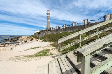 punta yakınlarında jose Ignacio feneri del este, uruguay