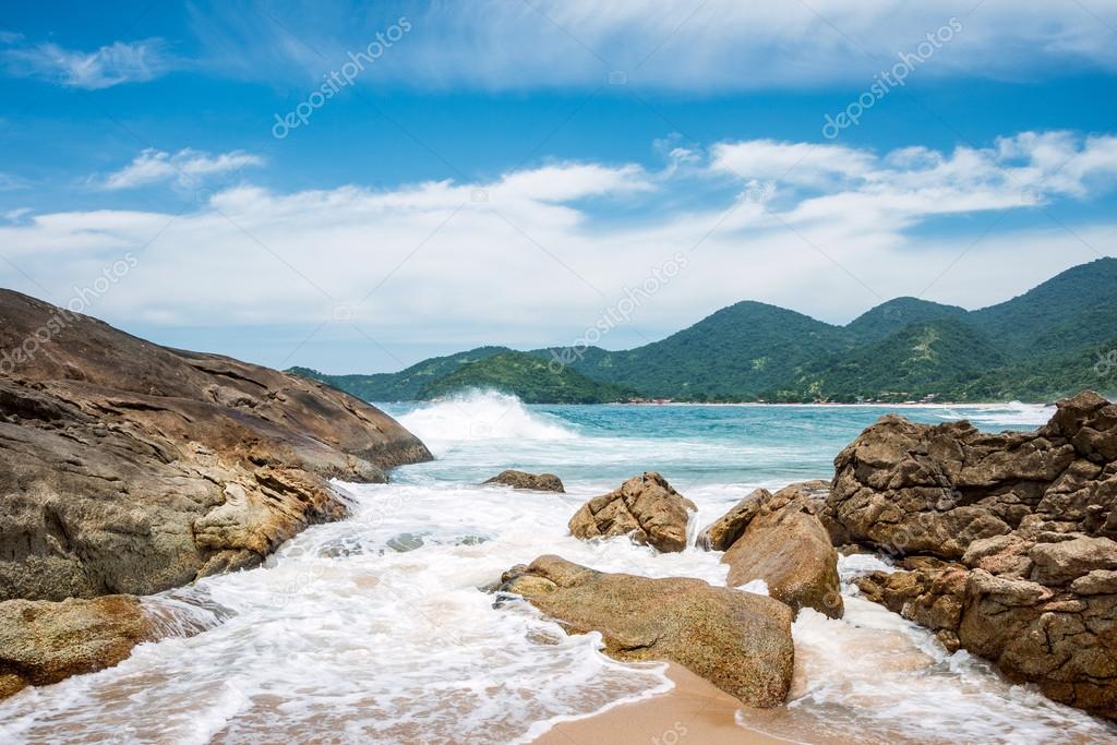 Beach in Trinidade, Brazil