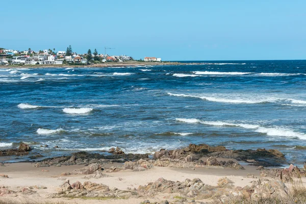 Stranden i La Barra, Punta del Este, Uruguay — Stockfoto