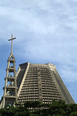 Rio de Janeiro, Brezilya 'daki Metropolitan Katedrali