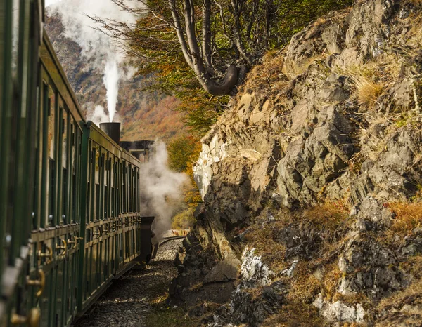 Tren del Fin del Mundo, Tierra del Fuego, Patag — Foto de Stock
