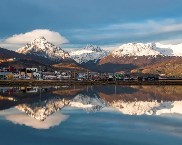 Přístav Ushuaia, Tierra del Fuego, Patagonie, Argentina — Stock fotografie