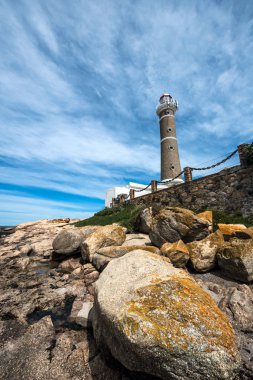 Lighthouse in Jose Ignacio near Punta del Este, Uruguay clipart