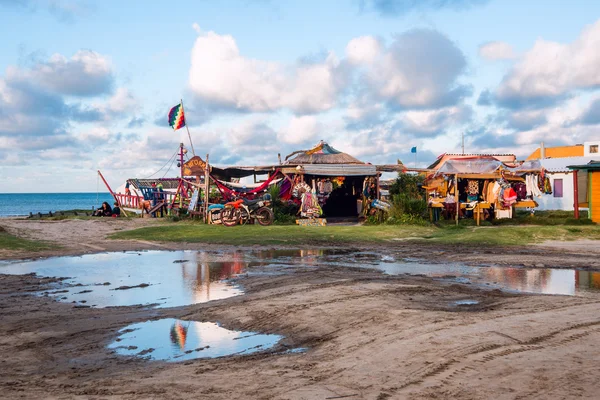 Hippy miejscowości Cabo Polonio, Urugwaj — Zdjęcie stockowe