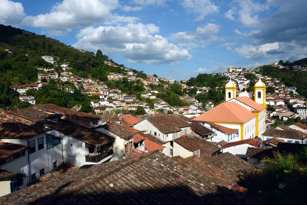 Ouro Preto a Minas Gerais, Brasile — Foto Stock