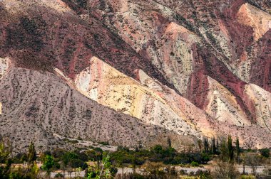 renkli Vadisi quebrada de humahuaca, central And Dağları altiplan