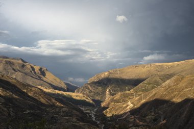 Valley in Peru, Andes, on the road from Cuzco to Abancay