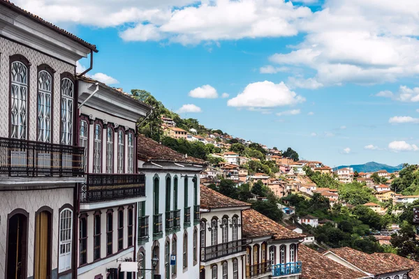 Stad van Ouro Preto in Minas Gerais, Brazilië — Stockfoto
