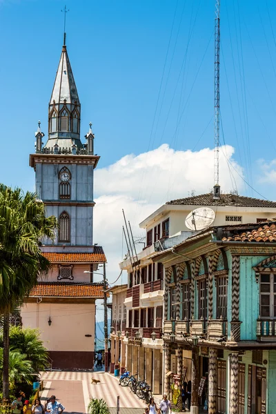 Zaruma - By i Andesfjellene, Ecuador – stockfoto