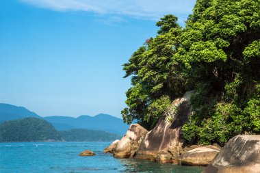 Trinidade - Paraty, Rio de Janeiro devlet, Brezilya Beach'de