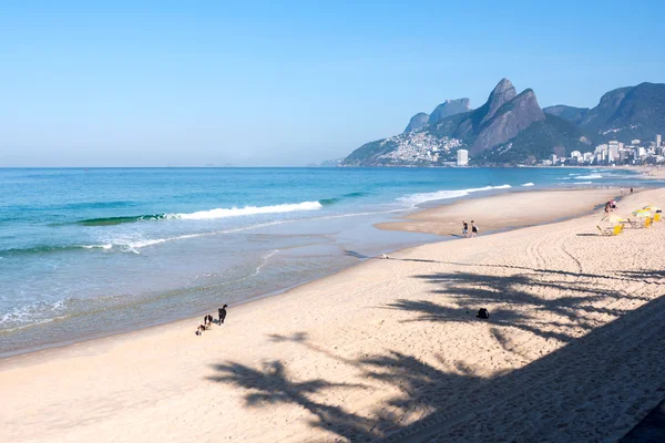 Strand von Ipanema, Rio de Janeiro, Brasilien — Stockfoto