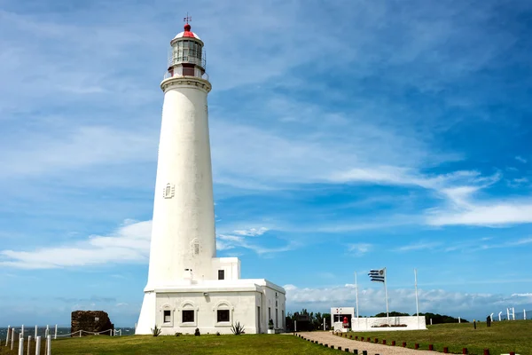 Faro de La Paloma Uruguay, 1874. Activo. El área fue declarada — Foto de Stock