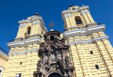 san francisco Manastırı, Merkezi lima, peru