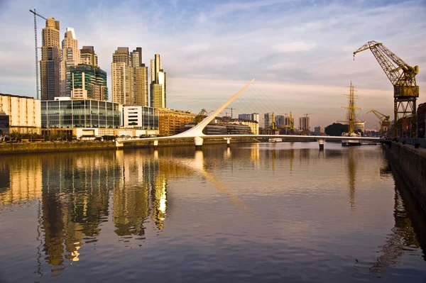 Puerto Madero, Buenos Aires, Argentina — Foto Stock