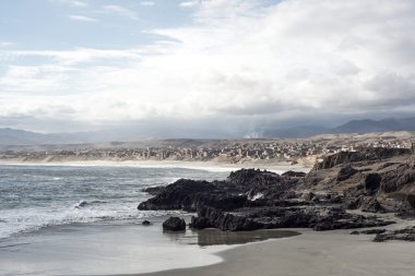 Peruvian Coastline, Chala, Arequipa Region, Northern Peru clipart