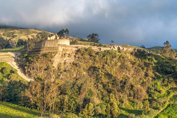 에콰도르에서 Ingapirca, 가장 큰 알려진된 잉카 유적 — 스톡 사진