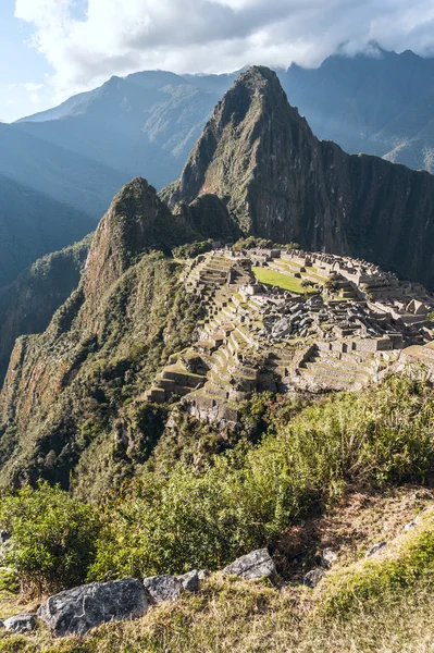 마추 픽추, 안데스 산맥, 신성한 계곡, 페루 로열티 프리 스톡 이미지