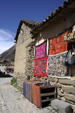 Andes Ollantaytambo turistik yer