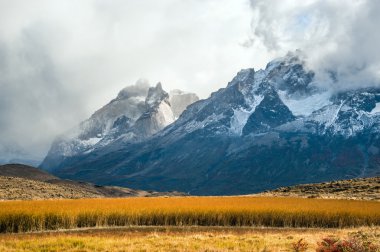 Fall in the Patagonia clipart
