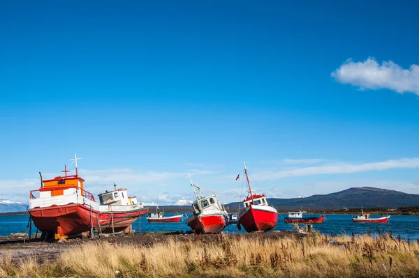 Estrecho de Magallanes, Puerto Natales, Patagonia, Chile — Foto de Stock
