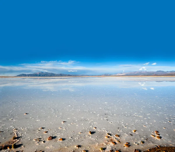 Salinas Grandes en Argentina Andes es un desierto de sal en el Jujuy —  Fotos de Stock