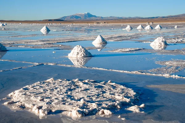 Lac salé Uyuni en Bolivie — Photo