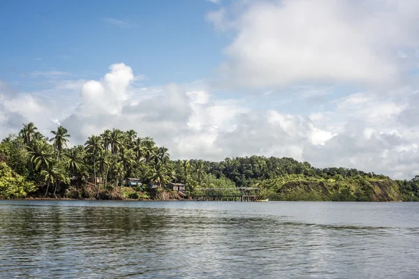 San Lorenzo nella costa settentrionale dell'Ecuador, provincia di Esmera — Foto Stock