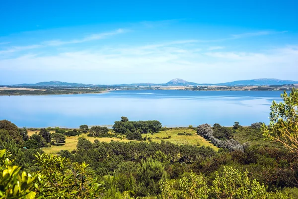 Laguna Willow (Laguna del omáčka), Maldonado, Uruguay — Stock fotografie
