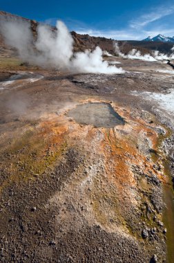 Vadi Geysers, El Tatio, Atacama bölgesi, Şili