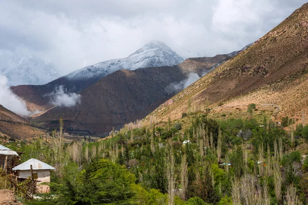 Valle de Elqui, Andes parte del desierto de Atacama — Foto de Stock