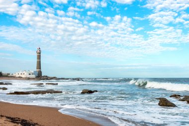 Jose Ignacio Punta del Este yakınındaki yılında deniz feneri
