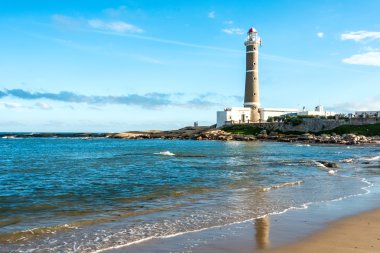 Jose Ignacio Punta del Este yakınındaki yılında deniz feneri
