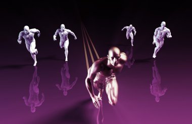 Çalışan iş adamları