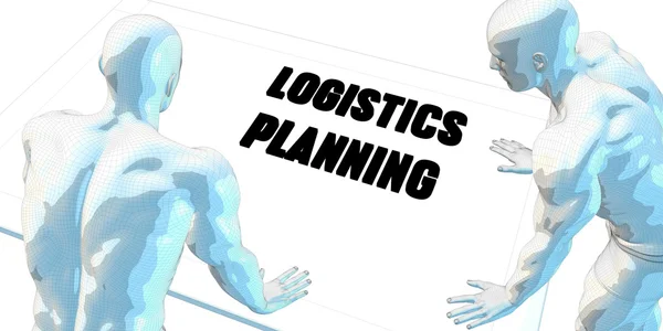 Logistics Planning Concept Art — Stock Photo, Image