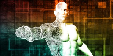 Görsel iletişim konsept sanat