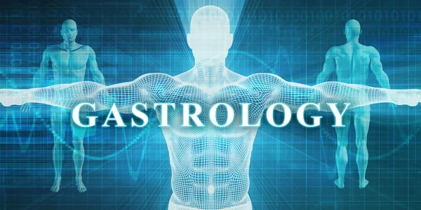 Gastrology τέχνη έννοια — Φωτογραφία Αρχείου