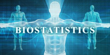 Biostatistics Concept Art clipart