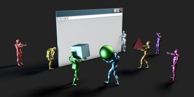 Web Tasarım kavramı sanat