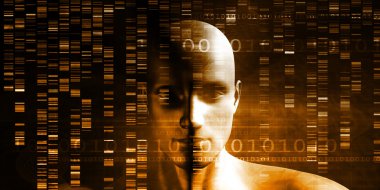 DNA kimya konsept sanat