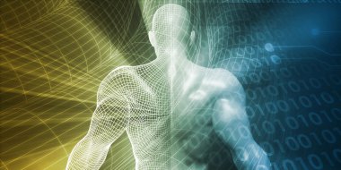 Dijital yaşam tarzı konsept sanat