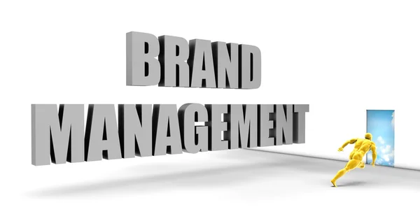 Brand Management as a Abstract — Stock Photo, Image