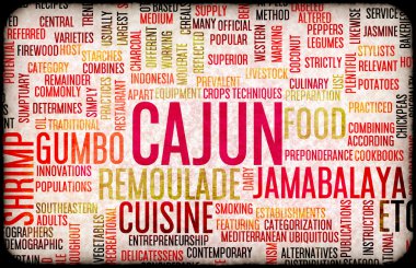 Cajun yemek menüsü