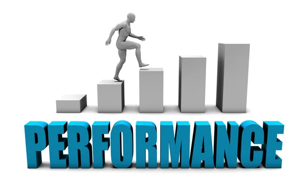 Performance as a Concept — Stock Photo, Image