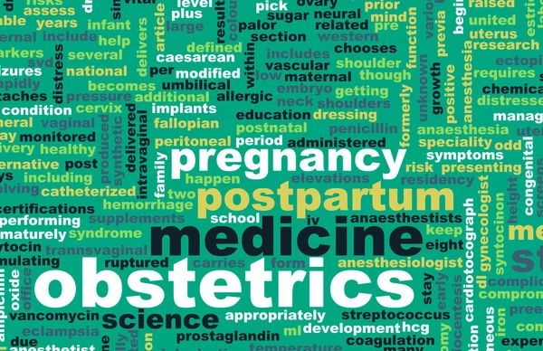 Obstetrícia como Conceito — Fotografia de Stock