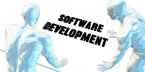 El desarrollo de software como concepto —  Fotos de Stock